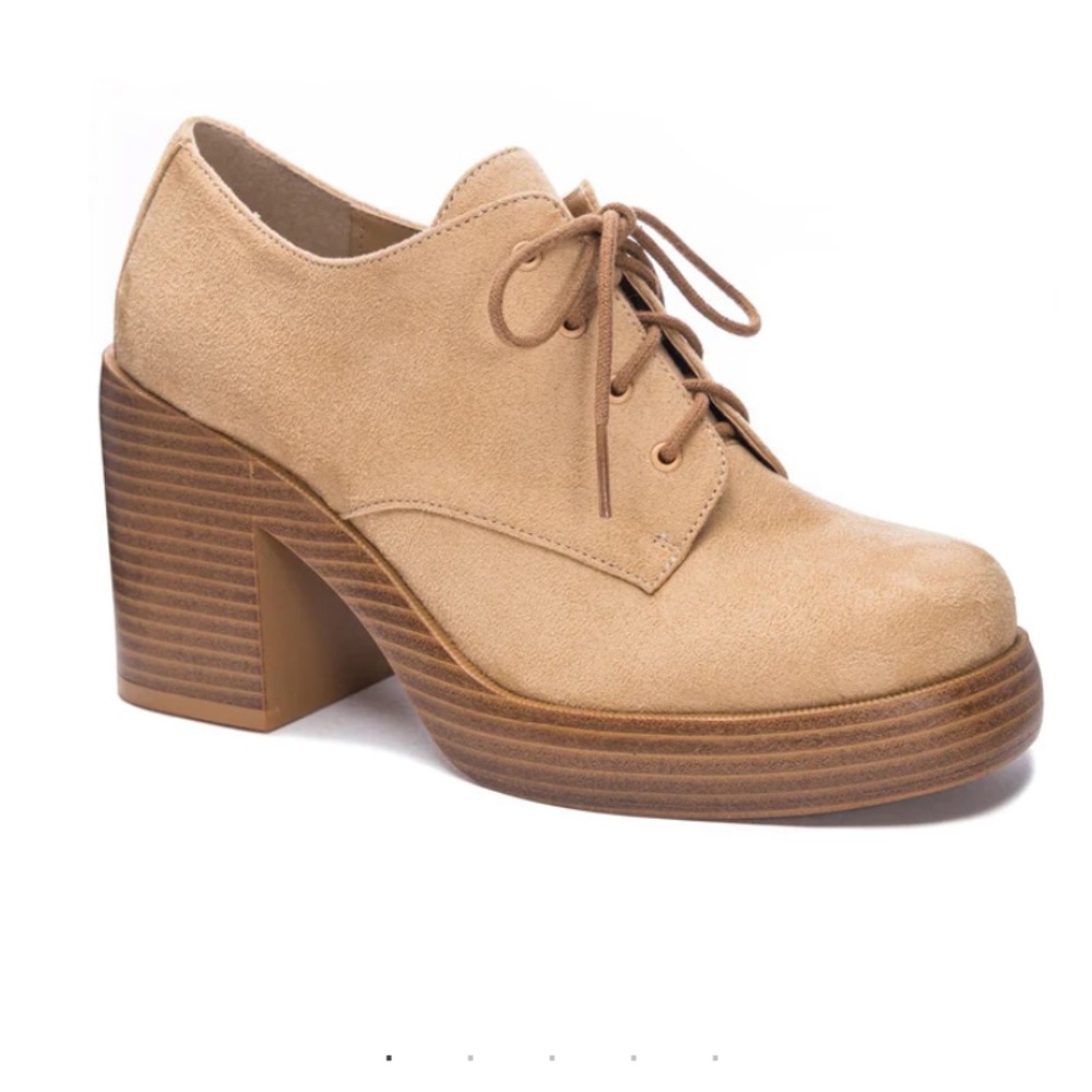 Dirty Laundry Gatsby heel, size 6, 3.5 block heel